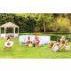 Intex: Szögletes fémvázas medence - 400 x 200 x 100 cm - . kép