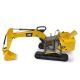Bruder: excavator pe șenile Caterpillar - .foto