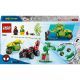LEGO® Marvel Spin a Electro v honičce s dinosaurími vozidly 11198 - .obrázek