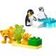 LEGO® DUPLO® Familii de animale sălbatice: Pinguini și lei 10442 - .foto
