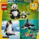 LEGO® Creator 3em1 Animais Selvagens: Família de Pandas 31165 - .Imagem