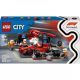 LEGO® City F1® boxová ulička a posádka, Ferrari auto 60443 - .obrázek