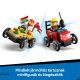 LEGO® City Pizzásautó vs. tűzoltóautó, versenyautós csomag 60458 - . kép