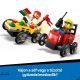 LEGO® City Pizzásautó vs. tűzoltóautó, versenyautós csomag 60458 - . kép