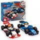 LEGO® City F1® Williams Racing e Haas F1® carros de corrida 60464 - .Imagem