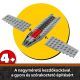 LEGO® Star Wars Nava de luptă stelară N-1 a lui Mando și Grogu 75410 - .foto
