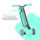 Yvolution: Glider Air dobrável, luminoso, triciclo - Verde - .Imagem