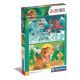 Clementoni: SuperColor Jurassic World - Puzzle 2 x 20 piese - .foto
