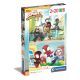 Clementoni: SuperColor Póki és csodálatos barátai - 2 x 20 darabos puzzle - . kép