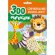 Safari aktivnostna knjiga - 300 nalepk, madžarski jezik - .slika