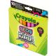 Marcadores Laváveis Crayola: Conjunto de canetas neon laváveis - 10 unidades - .Imagem