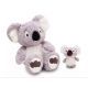 Nici pluș : Barry Koala cu pui - 30 cm - .foto