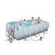 Bestway: Capri Power Steel szögletes fémvázas medence szett - 404 x 201 x 100 cm - . kép