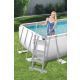 Bestway: Capri Power Steel szögletes fémvázas medence szett - 404 x 201 x 100 cm - . kép