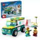 LEGO® City: Mentőautó és snowboardos 60403 CSOMAGOLÁSSÉRÜLT - . kép
