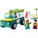 LEGO® City: Mentőautó és snowboardos 60403 CSOMAGOLÁSSÉRÜLT - . kép