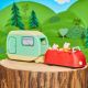 Coffret de jeu caravane de Peppa Pig - .image