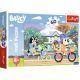 Trefl: Szczęśliwy Bluey - puzzle 60 elementów - .zdjęcie 