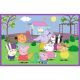 Trefl: Peppa a játszótéren - 2 x 24 darabos puzzle - . kép