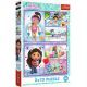 Trefl: Gabby's Dollhouse - puzzle 2 x 70 elementów - .zdjęcie 