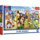 Trefl: Paw Patrol - puzzel 3 x 80 stukjes - .afbeelding