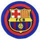 FC Barcelona: Kerek szőnyeg címer mintával - 60 cm - . kép