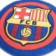 FC Barcelona: Kerek szőnyeg címer mintával - 60 cm - . kép