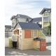 Smoby Life: Casita de juegos Nature con cocina y accesorios - .imagen