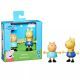 Peppa malac: Peppa legjobb barátai játékfigurák, 2 db - Candy cica & Gerald zsiráf - . kép