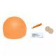 Wubble Glowzilla Fantastisk boblebold med LED-lys – 75 cm, neonorange - .billede