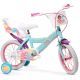 Toimsa : Vélo enfant avec panier et siège à poupée - taille 14 - .image