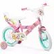 Toimsa: Kinderfahrrad Einhorn mit Korb und Puppensitz - Größe 14 - . bild aus