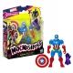 Avengers: Mixmashers Actionfigur - Captain America - . bild aus