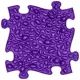 Muffik: Sensomotorische orthopedische speelmat - Regenboog, set van 8 stuks - .afbeelding