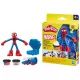 Play-Doh: Marvel figurás gyurmakészlet - Pókember - . kép