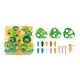 Tooky Toy: Vang de rups spel, hout - .afbeelding