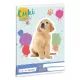 Quaderno a quadretti con motivo Golden Retriever - formato A/5 - .immagine