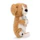 Nici: Braun Plüschhund und Ente - 40 x 20 cm - . bild aus