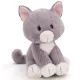 Nici: Pluche kat, zittend - grijs, 25 cm - .afbeelding