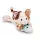 Nici: Knuffel geluks katje en vis, liggend - 30 cm - .afbeelding