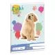 Ars Una: Golden Retriever patroon gladde schrift - A5 - .afbeelding