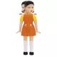 Squid Game: Young-Hee boneca interativa - 30 cm, em inglês - .Imagem