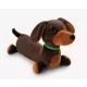 Nici: Peluche de perro salchicha acostado – 27 cm - .imagen