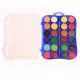 Nebulo: Set di acquerelli con pennello - 30 mm, 24 colori - .immagine