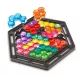 Puzzle logiczna gra - sześciokątna - .zdjęcie 