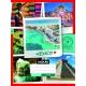 Cahier ligné A4 à motifs ville-pays - Différents modèles - .image