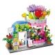 Negozio di fiori - giocattolo da costruzione in plastica - .immagine