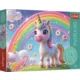 Trefl: Królestwo jednorożców - puzzle 60 elementów - .zdjęcie 
