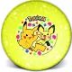 POKEMON: plastik dyb tallerken gul - .billede