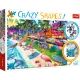 Trefl Crazy Shapes: Quebra-cabeça Praia de Miami - 600 peças - .Imagem